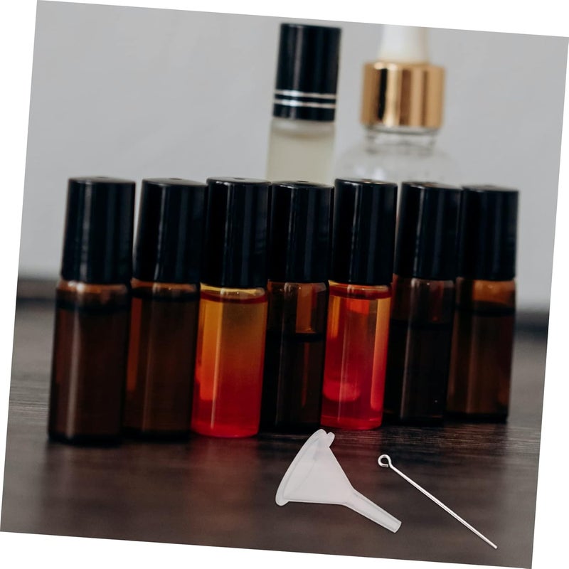 10 Pack Mini Funnels Portable for Perfume Essential Oils Transfer Lightweight DIY Tool - Image 3